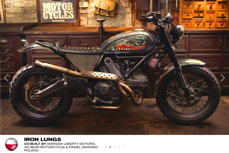 Illustration for article titled These Five Scrambler Ducati Custom Contest Finalists Are All Deeply Amazing